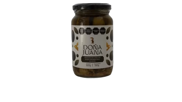 Aceituna Verde Rellena de Queso en Aceite